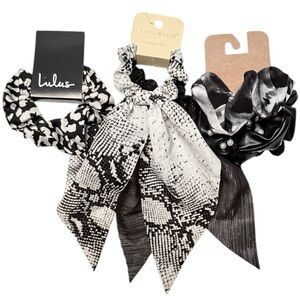 Nordstrom Hair Accessories Bundle Of 3 Scrunchies